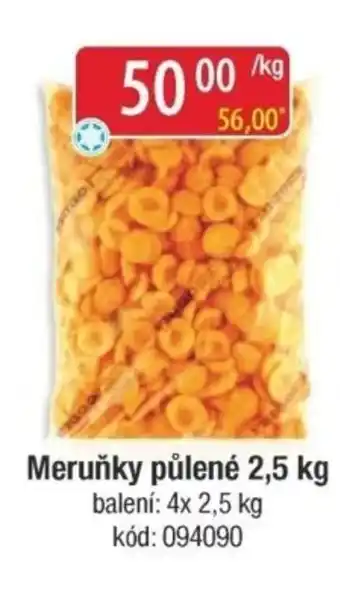 Qanto Meruňky půlené nabídka