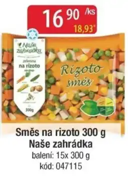 Qanto Směs na rizoto Naše zahrádka nabídka