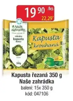 Qanto Kapusta řezaná Naše zahrádka nabídka