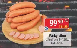 Qanto Párky silné nabídka