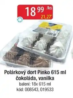 Qanto Polárkový dort Pinko čokoláda, vanilka nabídka