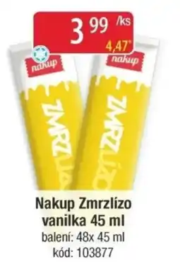 Qanto Nakup Zmrzlízo vanilka nabídka