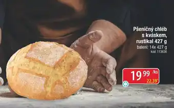 Qanto Pšeničný chléb s kváskem, rustikal nabídka