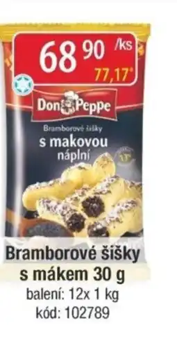 Qanto Bramborové šišky s mákem nabídka