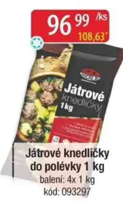 Qanto Játrové knedlíčky do polévky nabídka