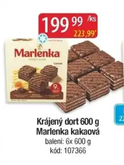 Qanto Krájený dort Marlenka kakaová nabídka
