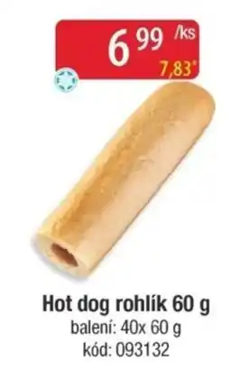 Qanto Hot dog rohlík nabídka
