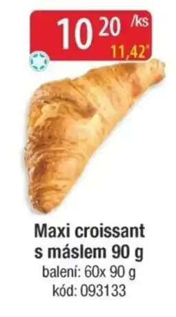 Qanto Maxi croissant s máslem nabídka