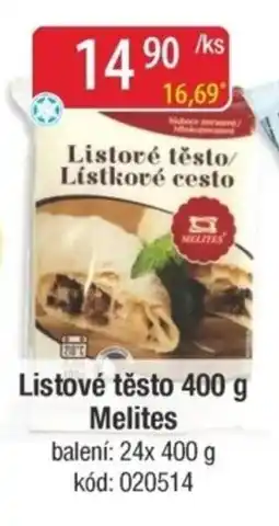 Qanto Listové těsto Melites nabídka