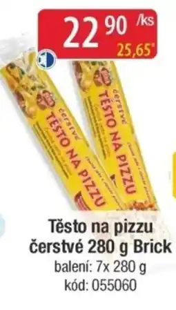 Qanto Těsto na pizzu čerstvé Brick nabídka