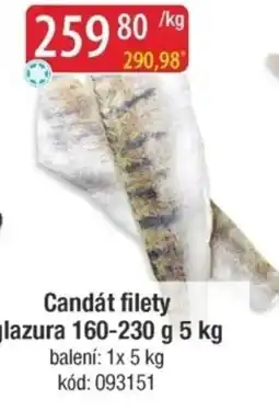 Qanto Candát filety glazura nabídka