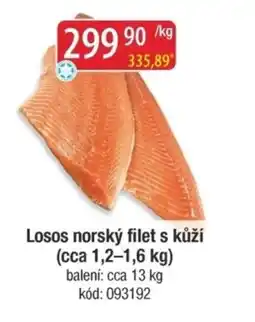 Qanto Losos norský filet s kůží nabídka