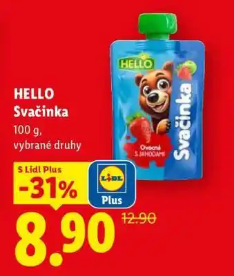 Lidl HELLO Svačinka nabídka