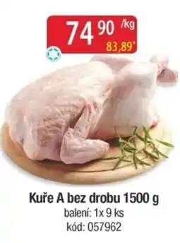 Qanto Kuře A bez drobu nabídka