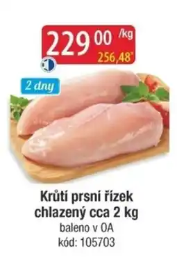 Qanto Krůtí prsní řízek chlazený nabídka