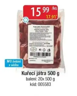 Qanto Kuřecí játra nabídka