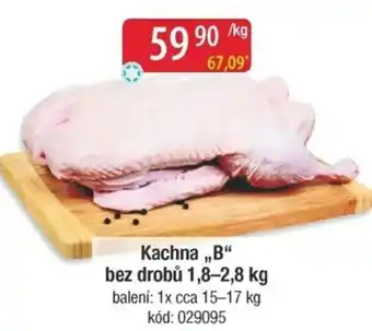 Kachna „,B" bez drobů