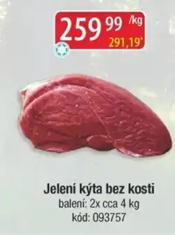 Qanto Jelení kýta bez kosti nabídka