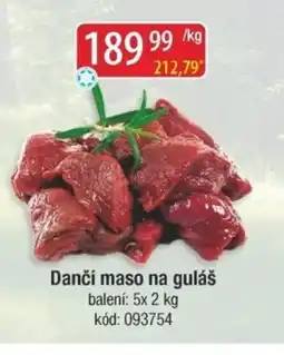Qanto Dančí maso na guláš nabídka