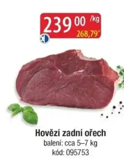 Qanto Hovězí zadní ořech nabídka