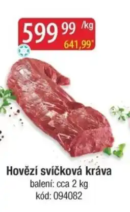 Qanto Hovězí svíčková kráva nabídka