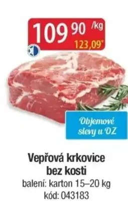 Qanto Vepřová krkovice bez kosti nabídka
