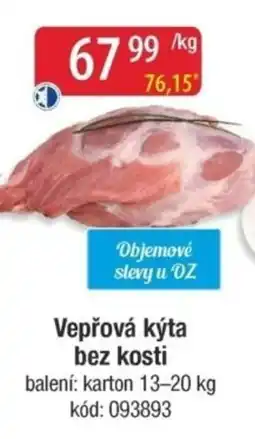 Qanto Vepřová kýta bez kosti nabídka