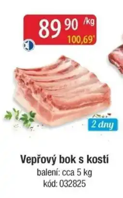 Qanto Vepřový bok s kostí nabídka