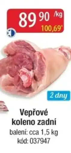 Qanto Vepřové koleno zadní nabídka
