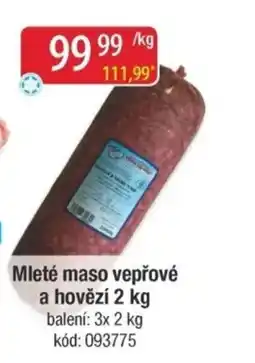 Qanto Mleté maso vepřové a hovězí nabídka