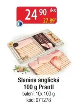 Qanto Slanina anglická Prantl nabídka