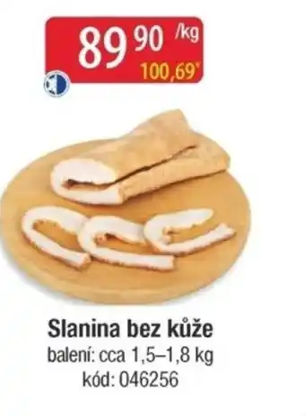 Qanto Slanina bez kůže nabídka