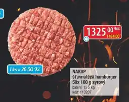 Qanto NAKUP šťavnatější hamburger syrový nabídka