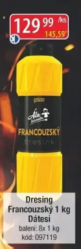 Qanto Dresing Francouzský Dátesi nabídka