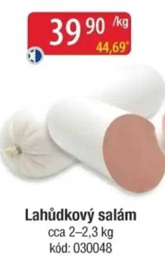 Qanto Lahůdkový salám nabídka