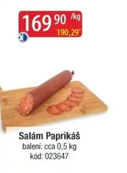 Qanto Salám Paprikáš nabídka