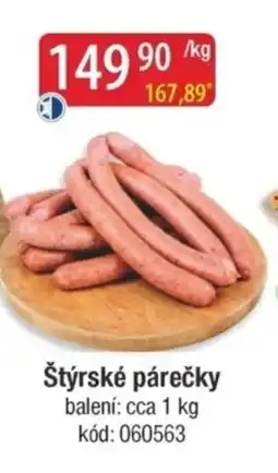 Qanto Štýrské párečky nabídka