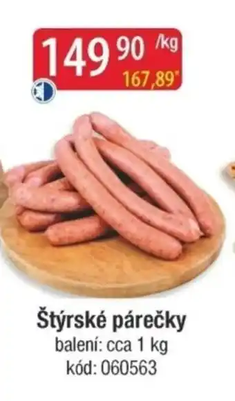 Qanto Štýrské párečky nabídka