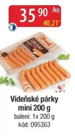 Qanto Vídeňské párky mini nabídka