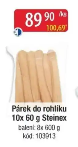 Qanto Párek do rohlíku Steinex nabídka