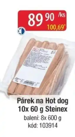 Qanto Párek na Hot dog Steinex nabídka