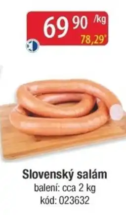 Qanto Slovenský salám nabídka