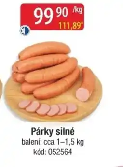 Qanto Párky silné nabídka
