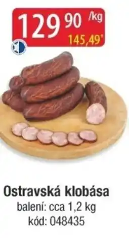 Qanto Ostravská klobása nabídka