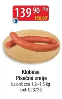 Qanto Klobása Písečná zmije nabídka