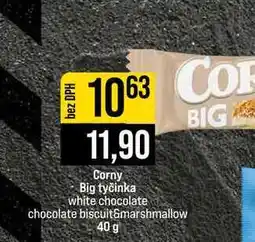 Jip Big tyčinka white chocolate chocolate biscuit&marshmallow nabídka