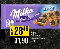 Jip Milka čokoláda Oreo Sandwich nabídka