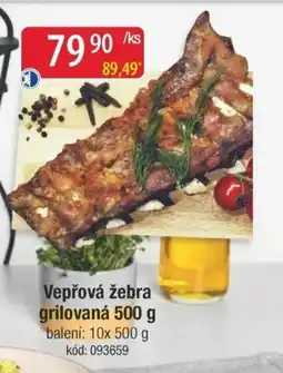 Qanto Vepřová žebra grilovaná nabídka
