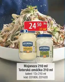 Qanto HELLMANN'S Majoneza ,Tatarská omáčka nabídka