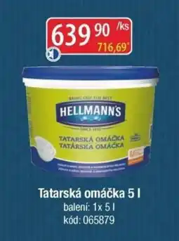 Qanto HELLMANN'S Tatarská omáčka nabídka